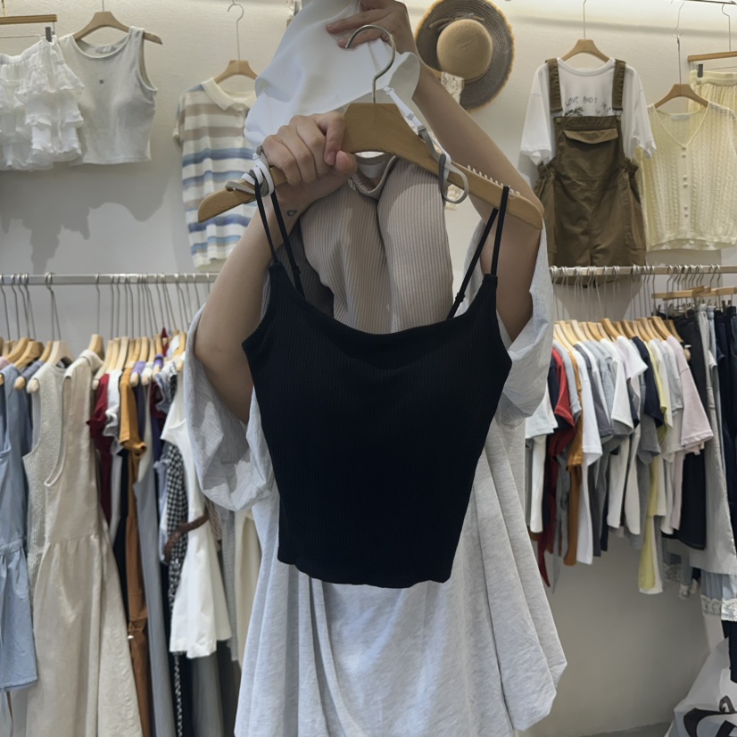 HIPTIQUE韓國直郵㊣東大門實拍女裝新品25春夏熱賣吊帶背心HIPTIQUE吊帶/背心圖色4