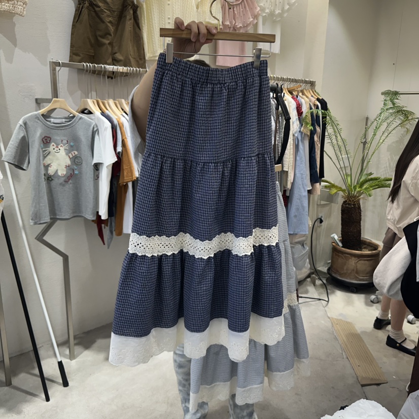 HIPTIQUE韓國㊣直郵東大門代購女裝新品時尚休閑25春夏長裙HIPTIQUE長裙