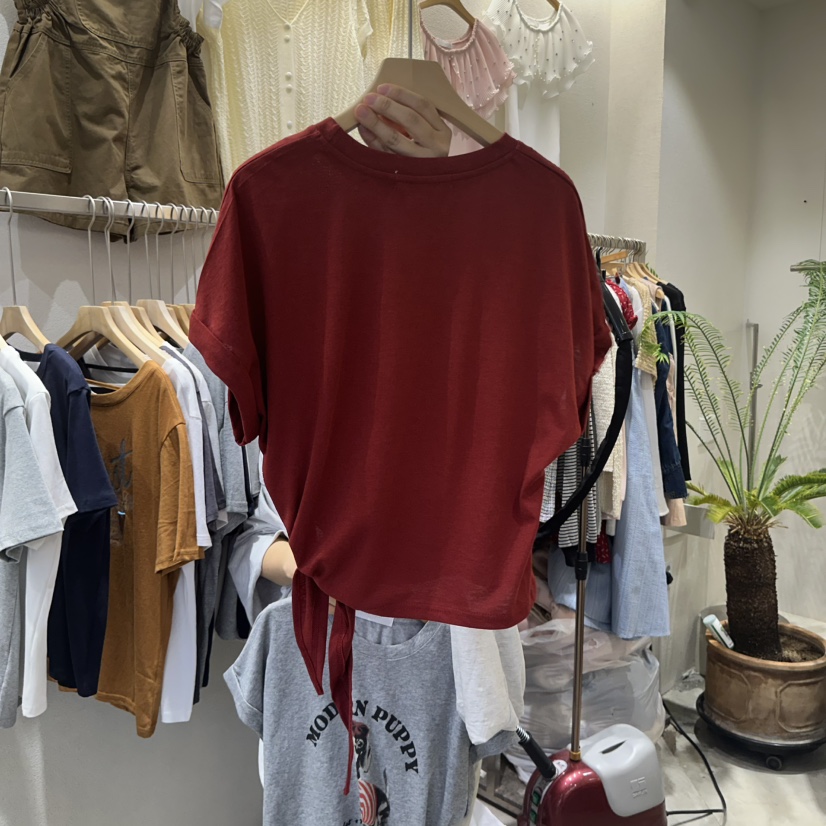 HIPTIQUE直郵韓國代購㊣女裝新品25春夏熱賣時尚人氣休閑T恤HIPTIQUET恤