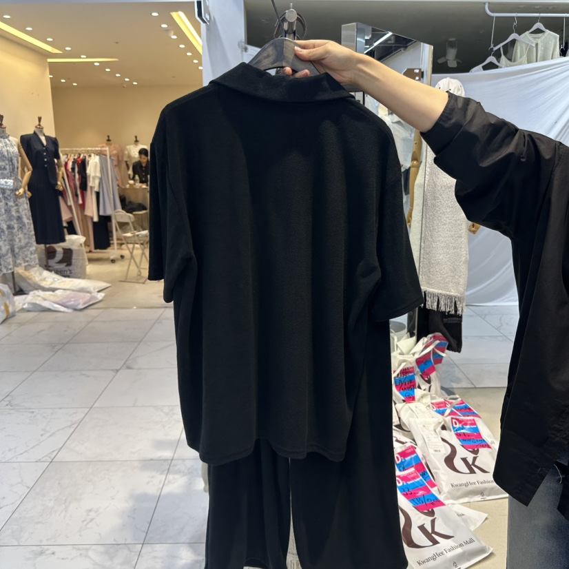A2/D2直郵韓國代購㊣女裝新品熱賣人氣25春夏休閑時尚T恤刺繡A2/D2T恤