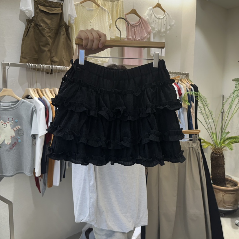 HIPTIQUE韓國直郵㊣女裝新品25春夏推薦人氣休閑熱賣時尚短裙HIPTIQUE短裙圖色2