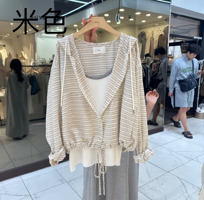 IN KIRA直郵韓國代購㊣女裝新品熱賣推薦人氣25春夏休閑夾克IN KIRA夾克圖色2