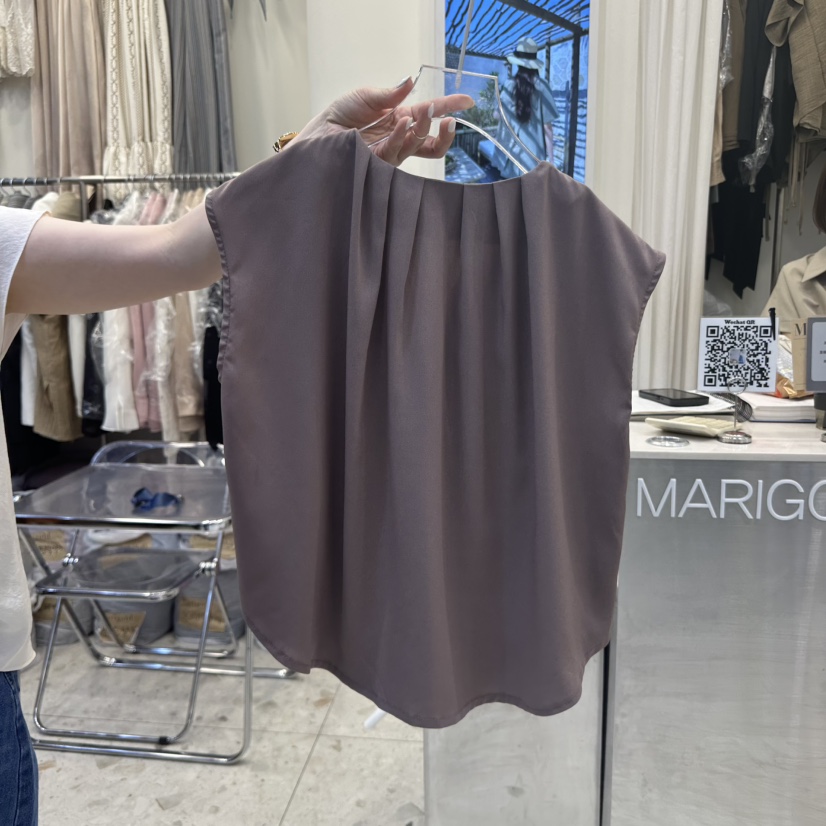 MARIGOLD韓國直郵㊣女裝新品熱賣時尚人氣休閑25春夏馬甲拉鏈MARIGOLD馬甲