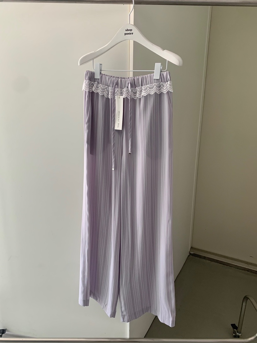 SHOP POSTER直郵韓國代購㊣女裝新款推薦人氣25春夏休閑褲SHOP_POSTER休閑褲