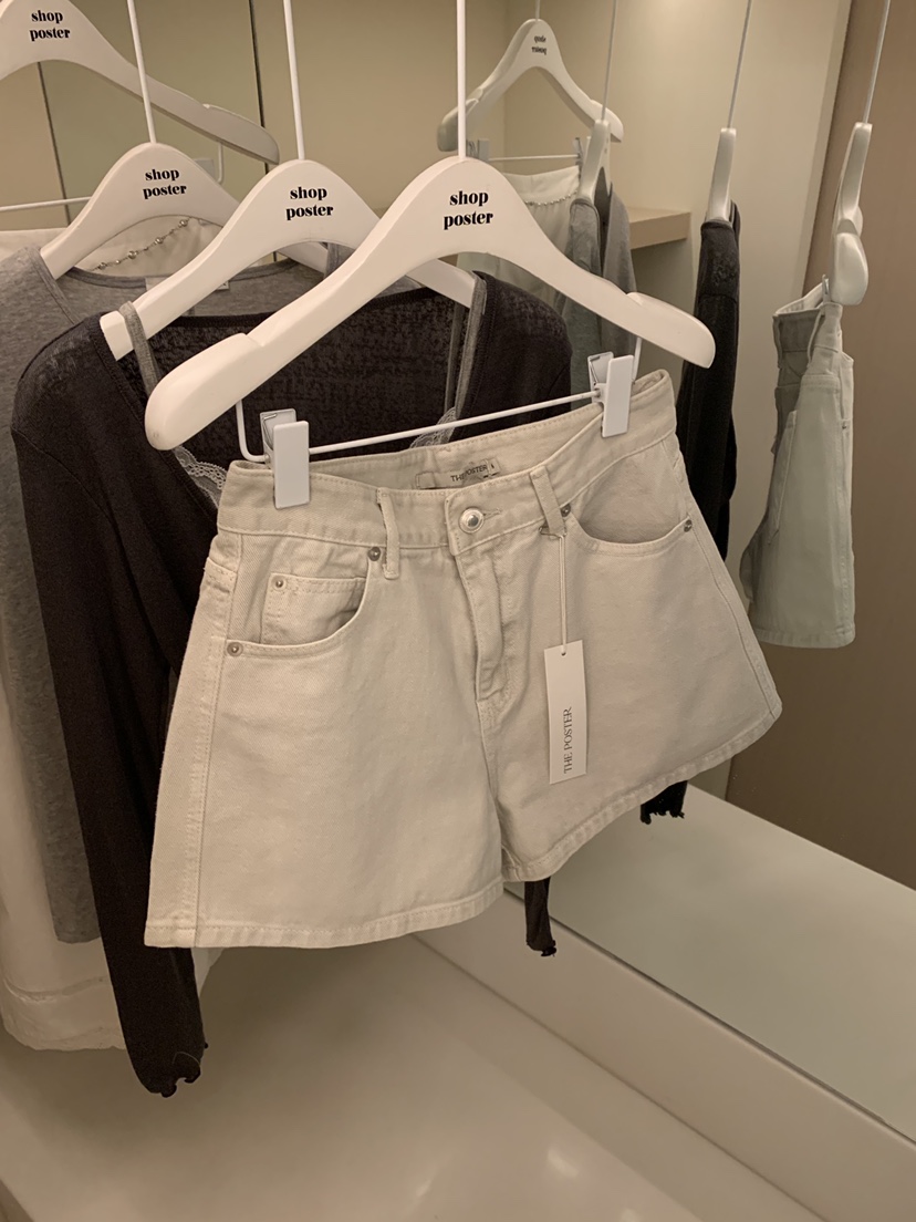 SHOP POSTER韓國㊣直郵東大門代購女裝新品推薦熱賣時尚短褲SHOP_POSTER短褲