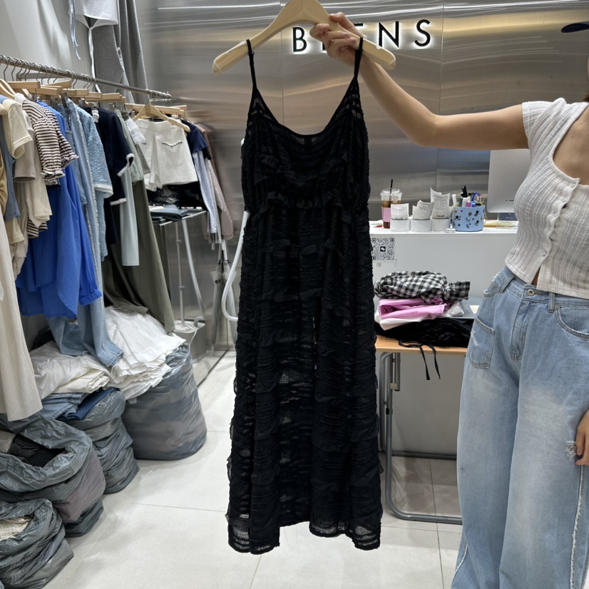 BEENS韓國直郵㊣女裝新品推薦時尚休閑熱賣人氣25春夏連衣裙BEENS連衣裙