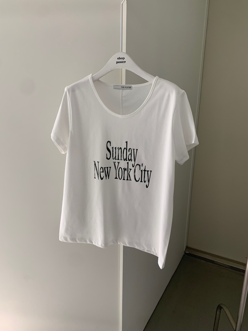 SHOP POSTER韓國㊣直郵東大門代購女裝新品推薦時尚休閑T恤SHOP_POSTERT恤