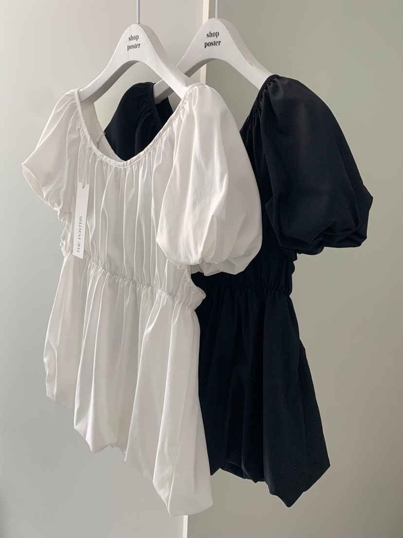 SHOP POSTER韓國直郵㊣東大門實拍女裝新款休閑襯衫蕾絲衫SHOP_POSTER襯衫/蕾絲衫