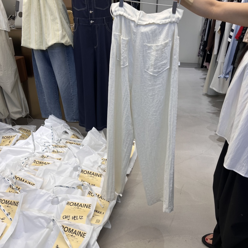 ROMAINE韓國直郵㊣東大門實拍女裝新品休閑時尚推薦熱賣休閑褲ROMAINE休閑褲