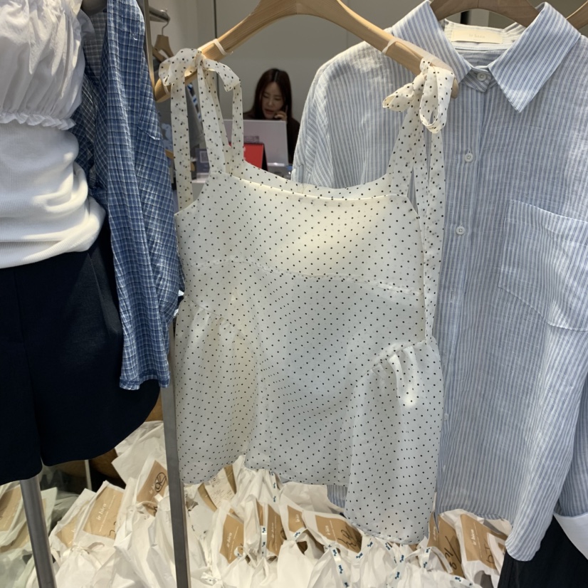IR BIEN韓國直郵㊣東大門實拍女裝新品熱賣25春夏吊帶背心緊身ir bien-A吊帶/背心圖色3