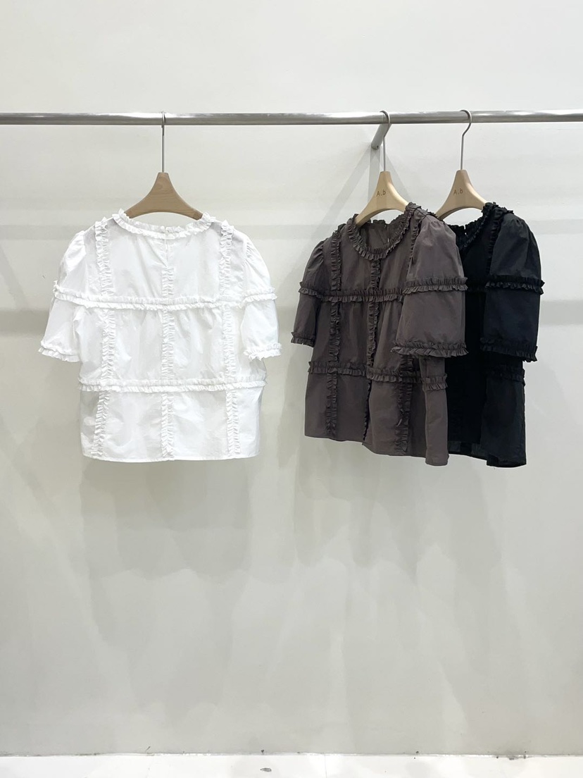 AUTUMN BEIGE-Q韓國直郵㊣女裝新款熱賣人氣休閑襯衫蕾絲衫A.b/AUTUMN BEIGE襯衫/蕾絲衫