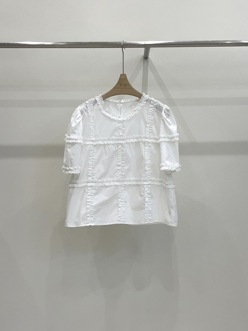 AUTUMN BEIGE-Q韓國直郵㊣女裝新款熱賣人氣休閑襯衫蕾絲衫A.b/AUTUMN BEIGE襯衫/蕾絲衫