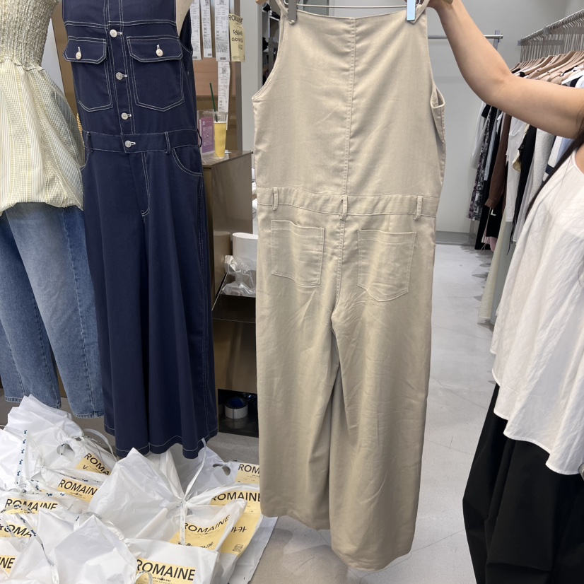 ROMAINE韓國直郵㊣東大門實拍女裝新款人氣25春夏時尚連體褲ROMAINE連體褲