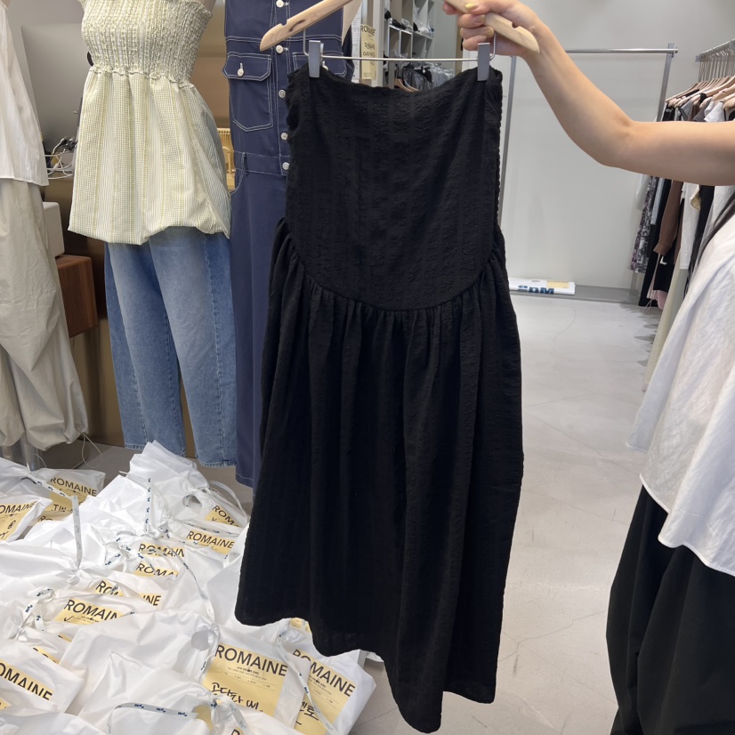 ROMAINE直郵韓國代購㊣女裝新款推薦人氣25春夏休閑時尚連衣裙ROMAINE連衣裙圖色2