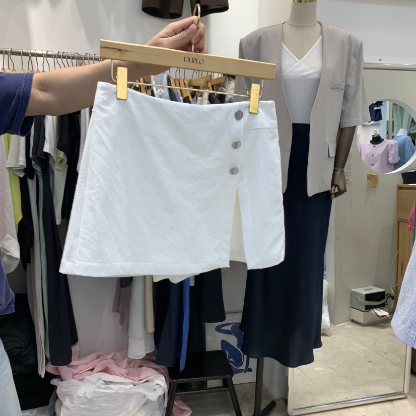 DUPLO韓國㊣直郵東大門代購女裝新品休閑人氣熱賣25春夏裙褲DUPLO裙褲圖色2