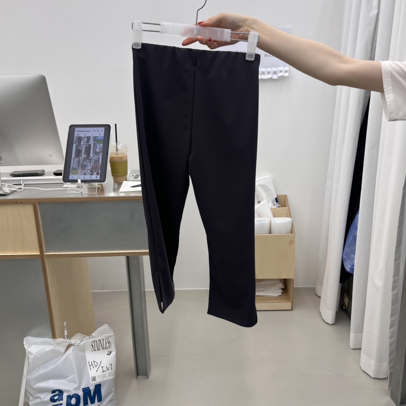 STAINLESS韓國㊣直郵東大門代購女裝新品25春夏打底褲鯊魚褲STAINLESS打底褲/鯊魚褲