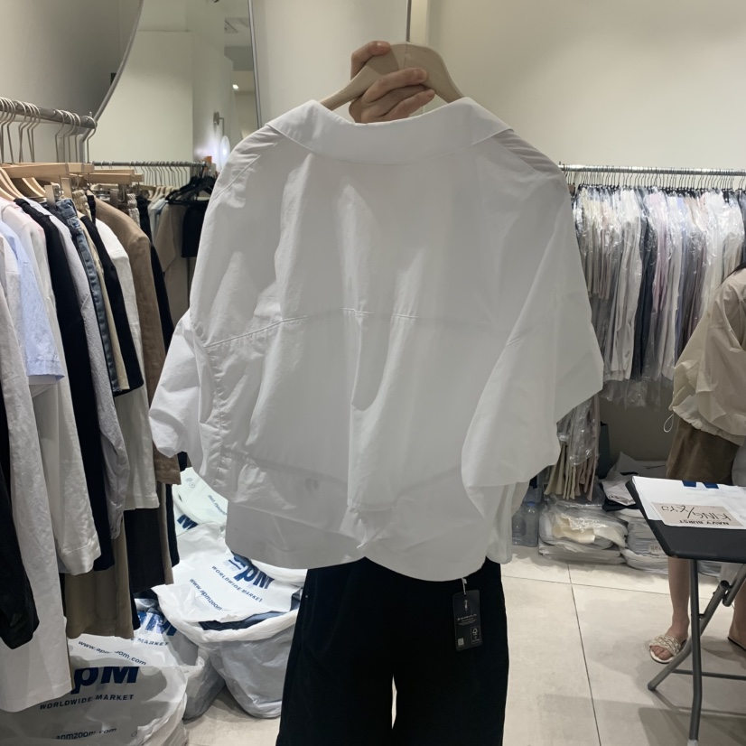 NAVYBURST韓國直郵㊣女裝新品25春夏熱賣人氣時尚襯衫蕾絲衫NAVY BURST襯衫/蕾絲衫