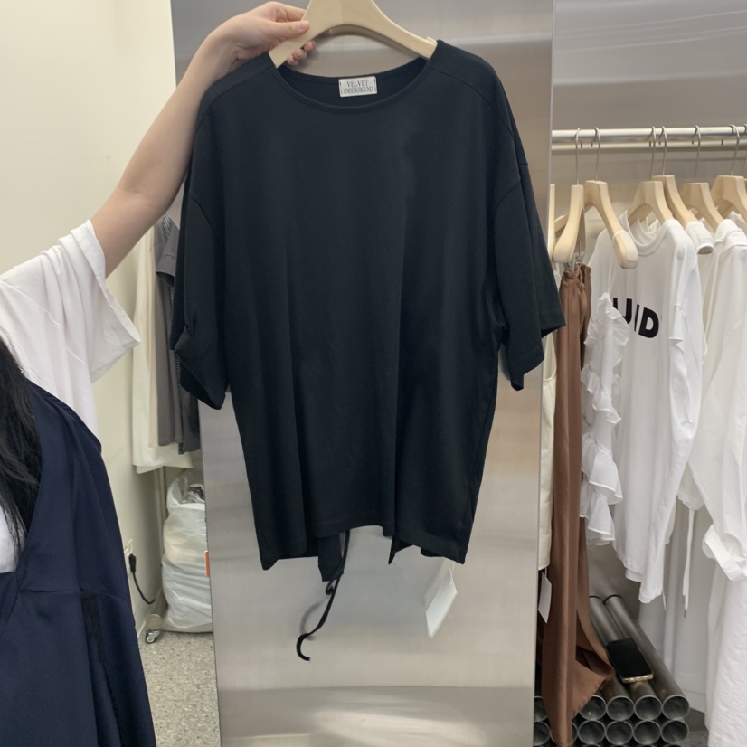 VELVET UNDERGROUND韓國直郵㊣東大門實拍女裝新品推薦T恤VELVET UNDERGROUNDT恤圖色3