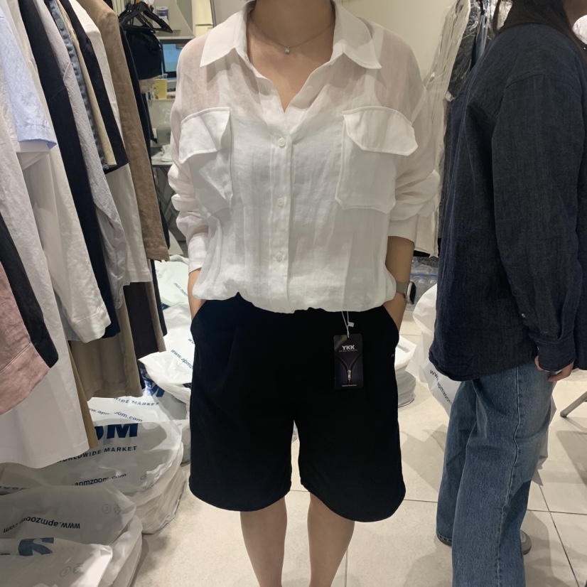 NAVYBURST韓國㊣直郵東大門代購女裝新品時尚人氣襯衫蕾絲衫NAVY BURST襯衫/蕾絲衫圖色2