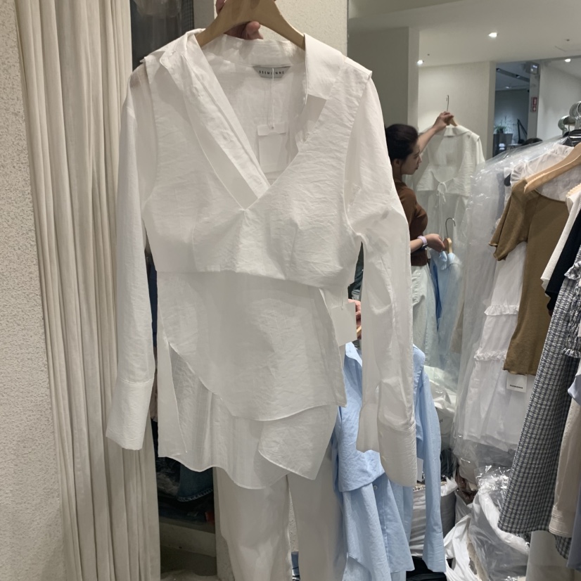 SSEMIENNE韓國直郵㊣東大門實拍女裝新款時尚人氣推薦休閑套裝SSEMIENNE套裝圖色2