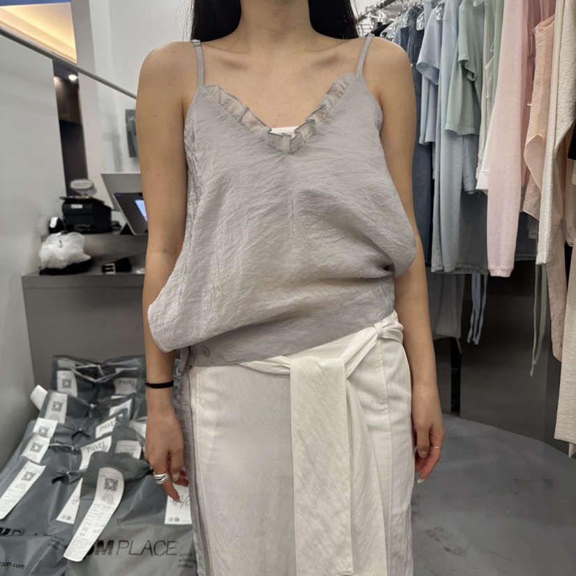 PAVEL韓國直郵㊣女裝新款25春夏推薦熱賣休閑時尚人氣吊帶背心PAVEL吊帶/背心圖色4