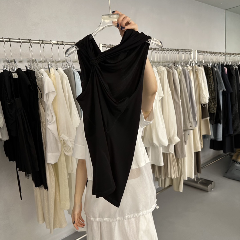 DOUBLE STANDARD/LE SMOKING/MAISONSTAFF韓國㊣直郵東大門代購女裝新品推薦吊帶背心MAISONSTAFF吊帶/背心