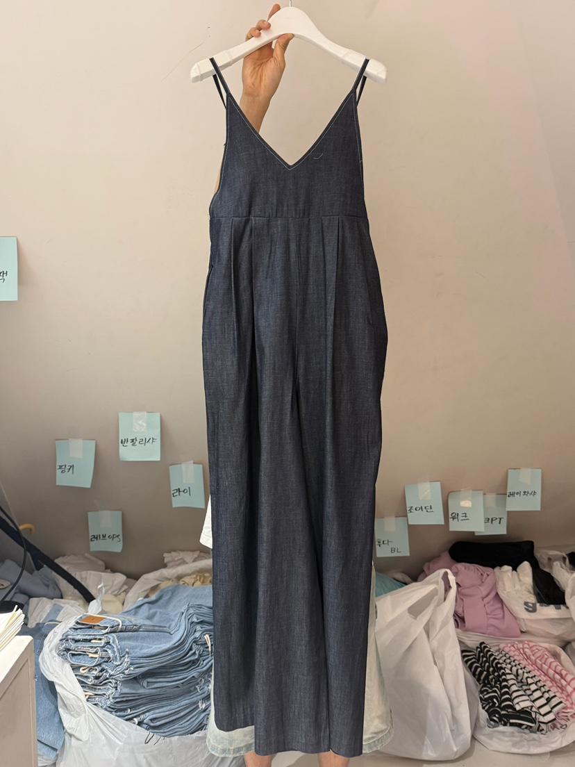 BELITA-L直郵韓國代購㊣女裝新品時尚休閑25春夏熱賣連體褲BELITA-L連體褲圖色2