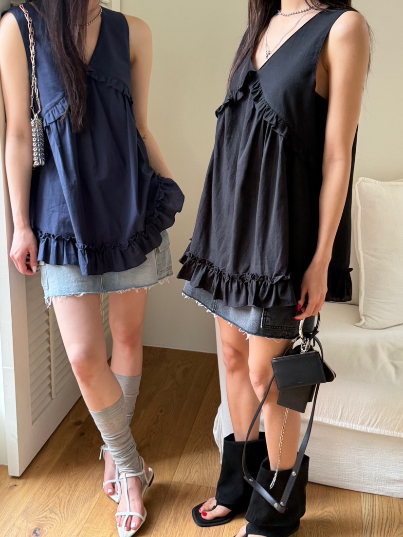 SPECIAL直郵韓國代購㊣女裝新品25春夏時尚人氣休閑吊帶背心SPECIAL吊帶/背心