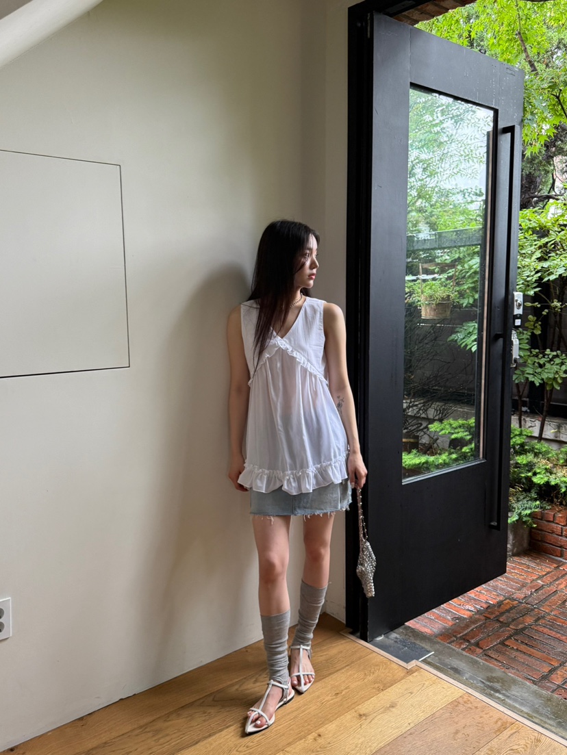 SPECIAL直郵韓國代購㊣女裝新品25春夏時尚人氣休閑吊帶背心SPECIAL吊帶/背心