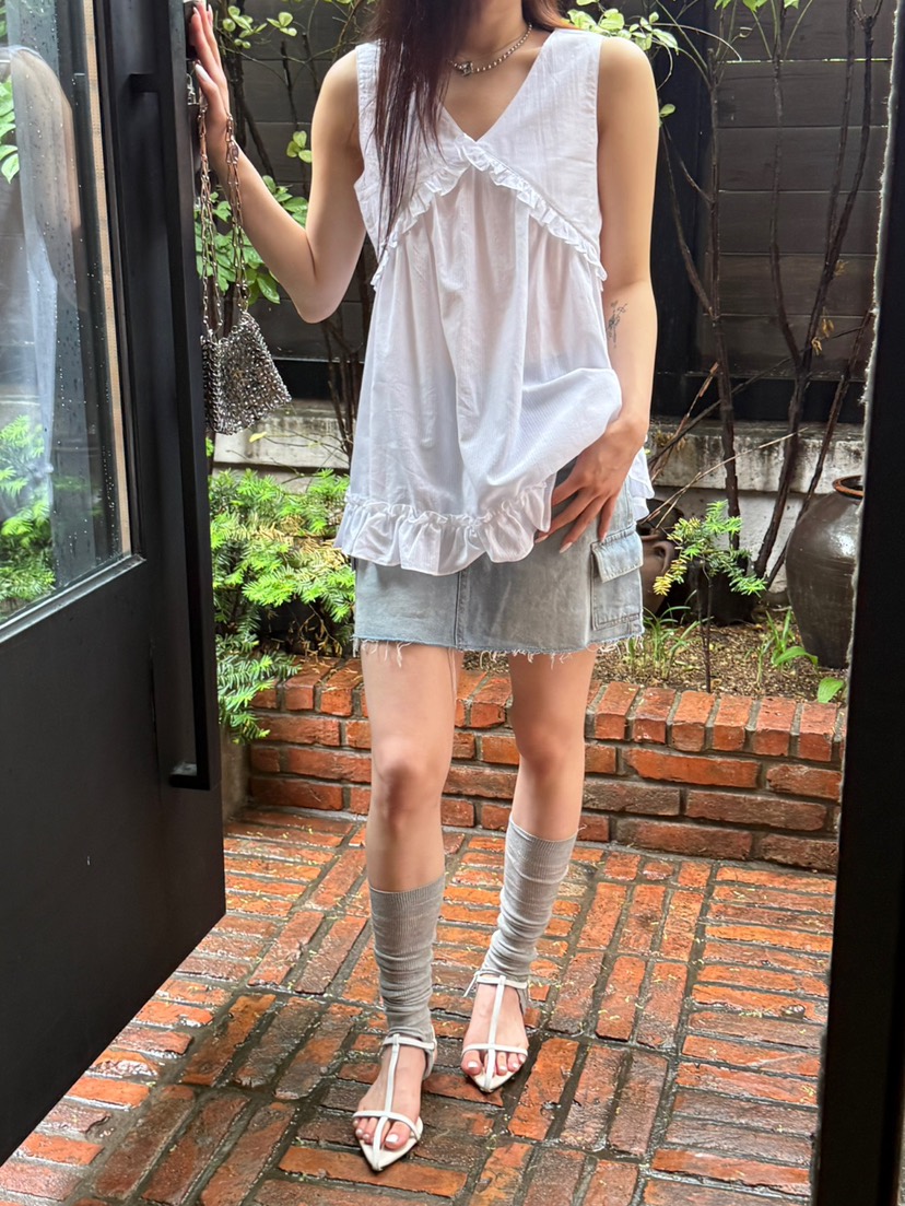 SPECIAL直郵韓國代購㊣女裝新品25春夏時尚人氣休閑吊帶背心SPECIAL吊帶/背心
