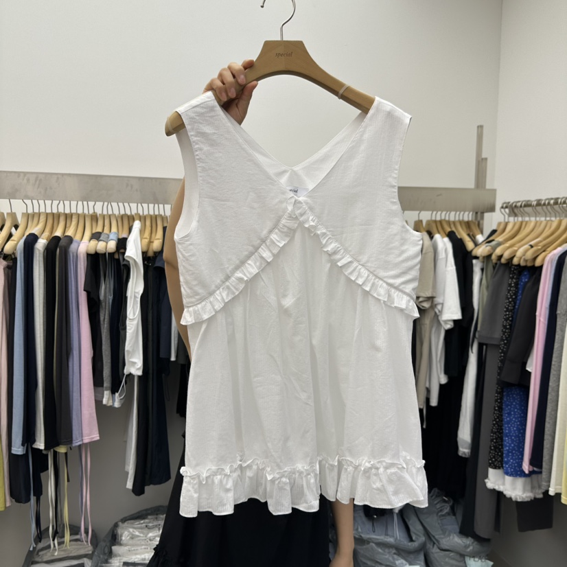 SPECIAL直郵韓國代購㊣女裝新品25春夏時尚人氣休閑吊帶背心SPECIAL吊帶/背心圖色1