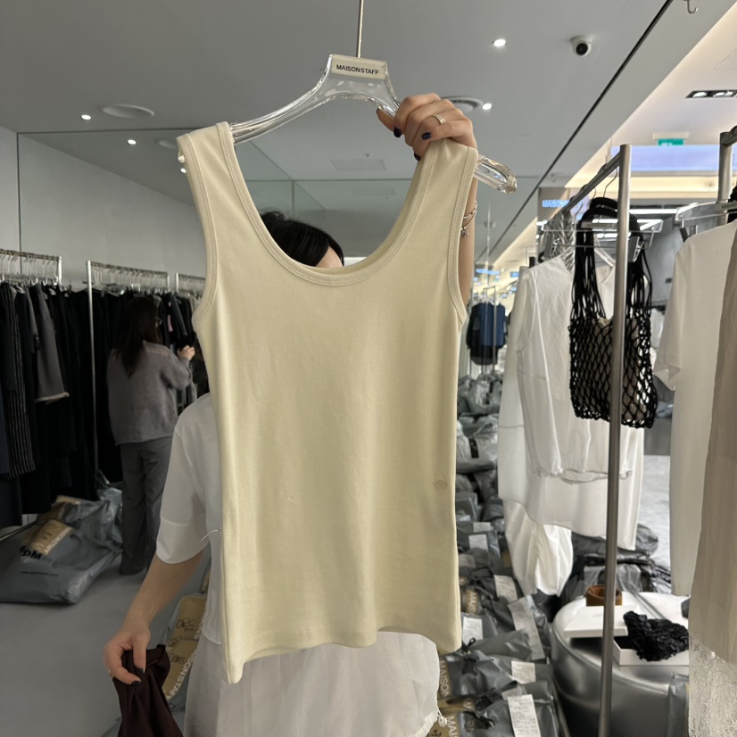 DOUBLE STANDARD/LE SMOKING/MAISONSTAFF韓國㊣直郵東大門代購女裝新品推薦吊帶背心MAISONSTAFF吊帶/背心圖色3