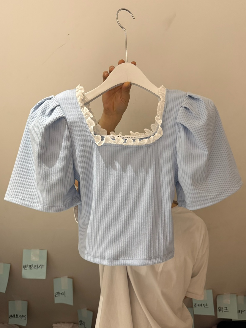 BELITA-L韓國㊣直郵東大門代購女裝新品休閑25春夏熱賣T恤BELITA-LT恤圖色3