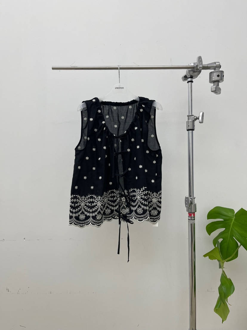 ATMOSPHERE韓國直郵㊣女裝新款熱賣人氣25春夏推薦襯衫蕾絲衫ATMOSPHERE/BLING襯衫/蕾絲衫圖色3