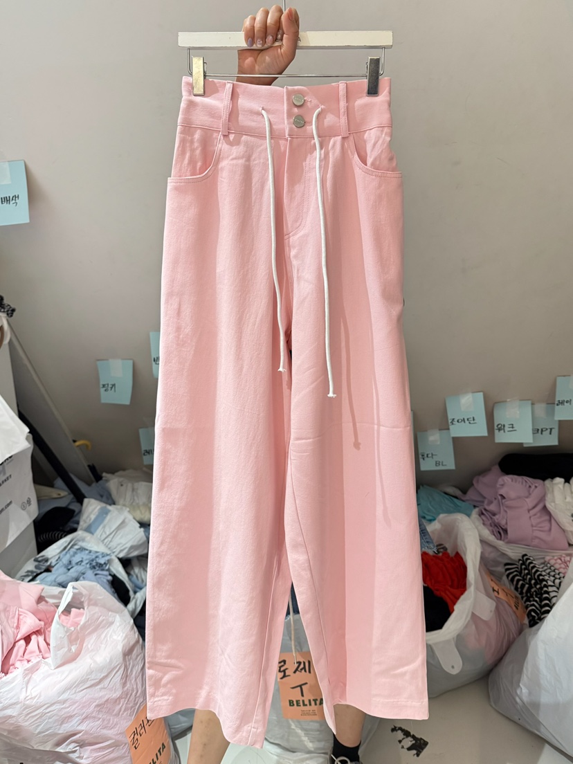 BELITA-L韓國㊣直郵東大門代購女裝新品25春夏時尚推薦休閑褲BELITA-L休閑褲圖色2