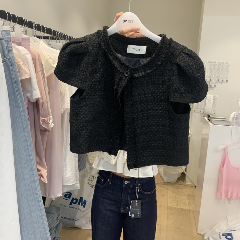 RUMIRU/AWEAR韓國直郵㊣東大門實拍女裝新品休閑熱賣時尚夾克awear/RUMIRU夾克圖色2