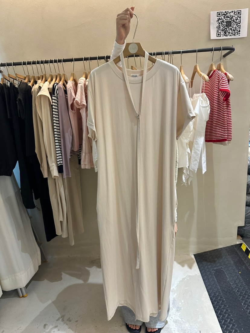 ERIA直郵韓國代購㊣女裝新品人氣25春夏時尚休閑熱賣連衣裙ERIA/HUE連衣裙