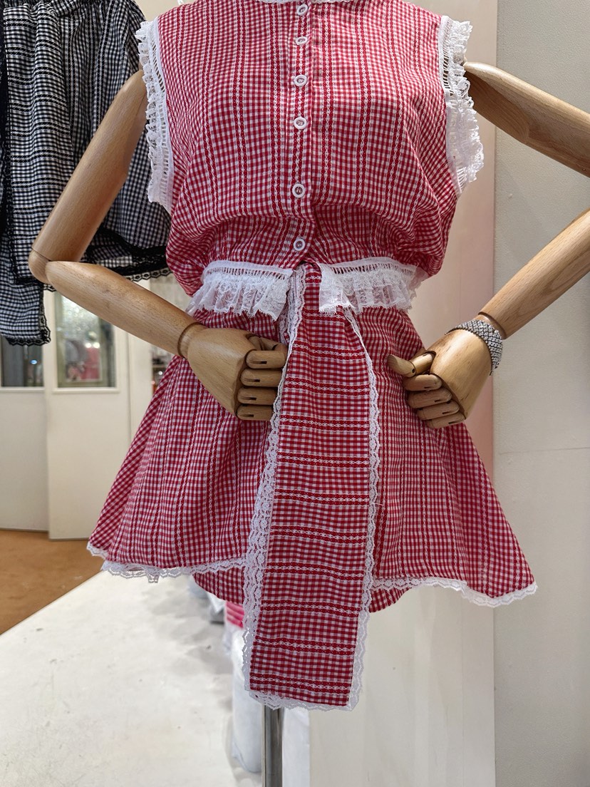 81 MARKET-L韓國㊣直郵東大門代購女裝新款人氣25春夏短裙81 MARKET-L短裙