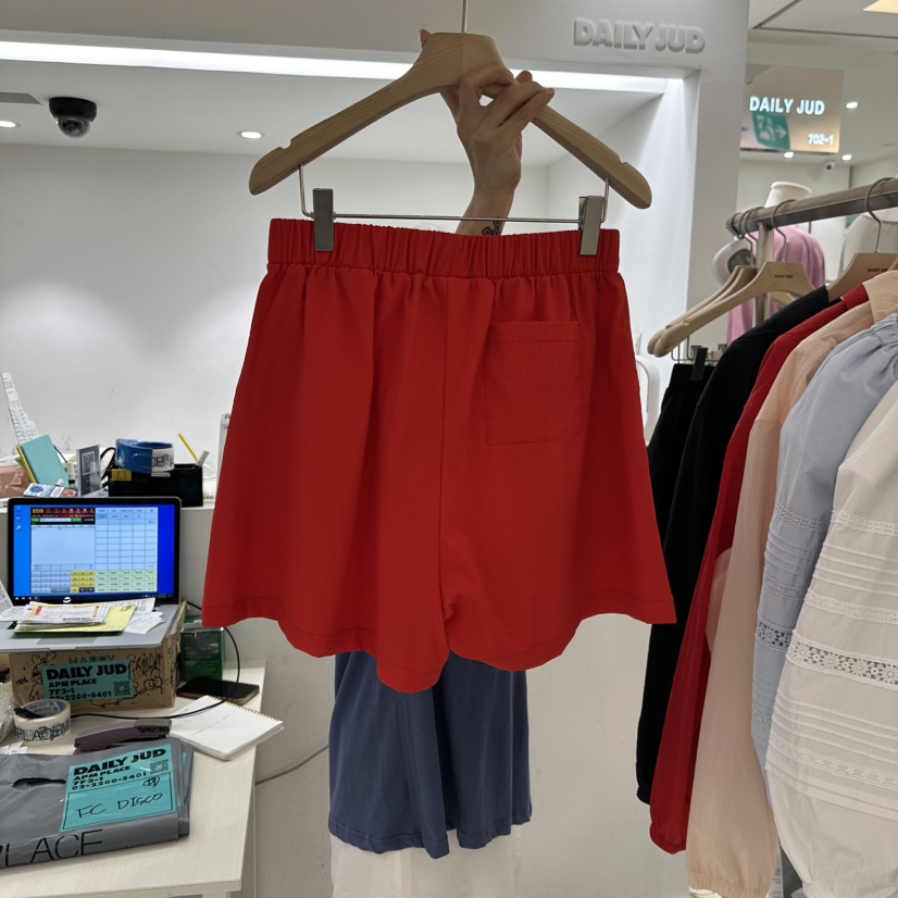 DAILYJUD直郵韓國代購㊣女裝新品25春夏熱賣人氣時尚休閑短褲DAILY JUD短褲