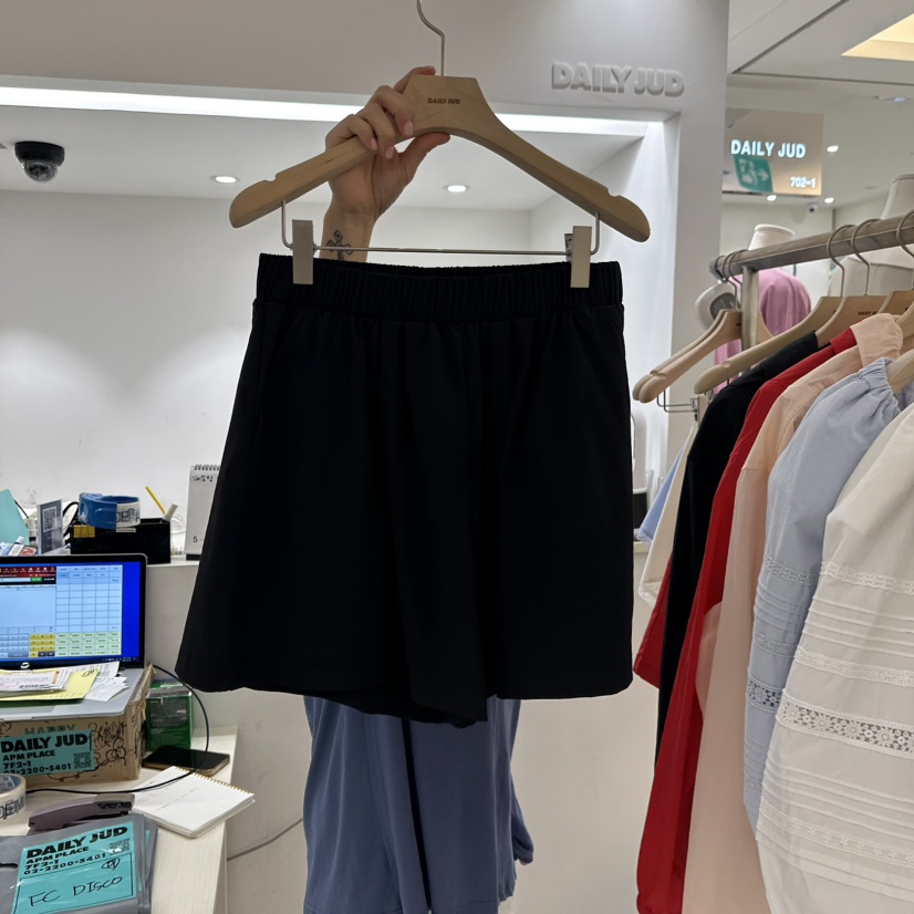DAILYJUD直郵韓國代購㊣女裝新品25春夏熱賣人氣時尚休閑短褲DAILY JUD短褲圖色2