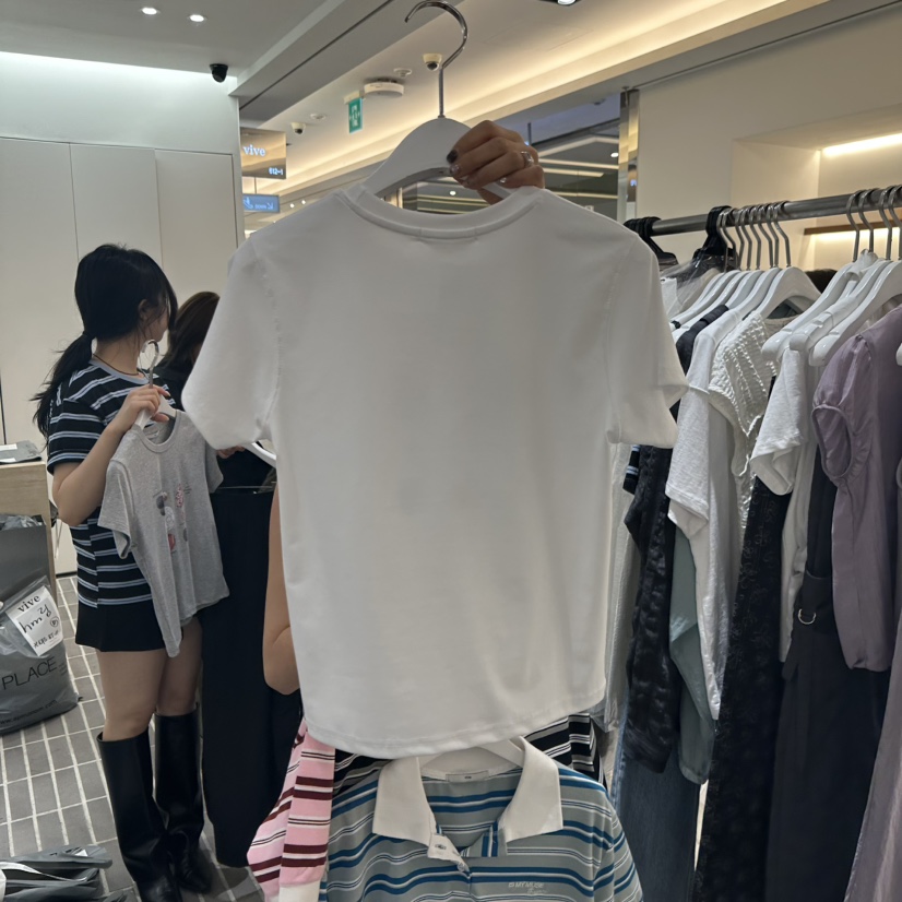 VIVE韓國直郵㊣女裝新款熱賣人氣時尚休閑25春夏推薦T恤VIVET恤