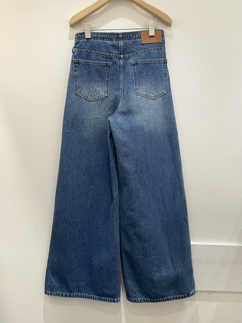 OBSESS韓國㊣直郵東大門代購女裝新品人氣時尚25春夏牛仔褲OBSESS/EARLY BIRD牛仔褲