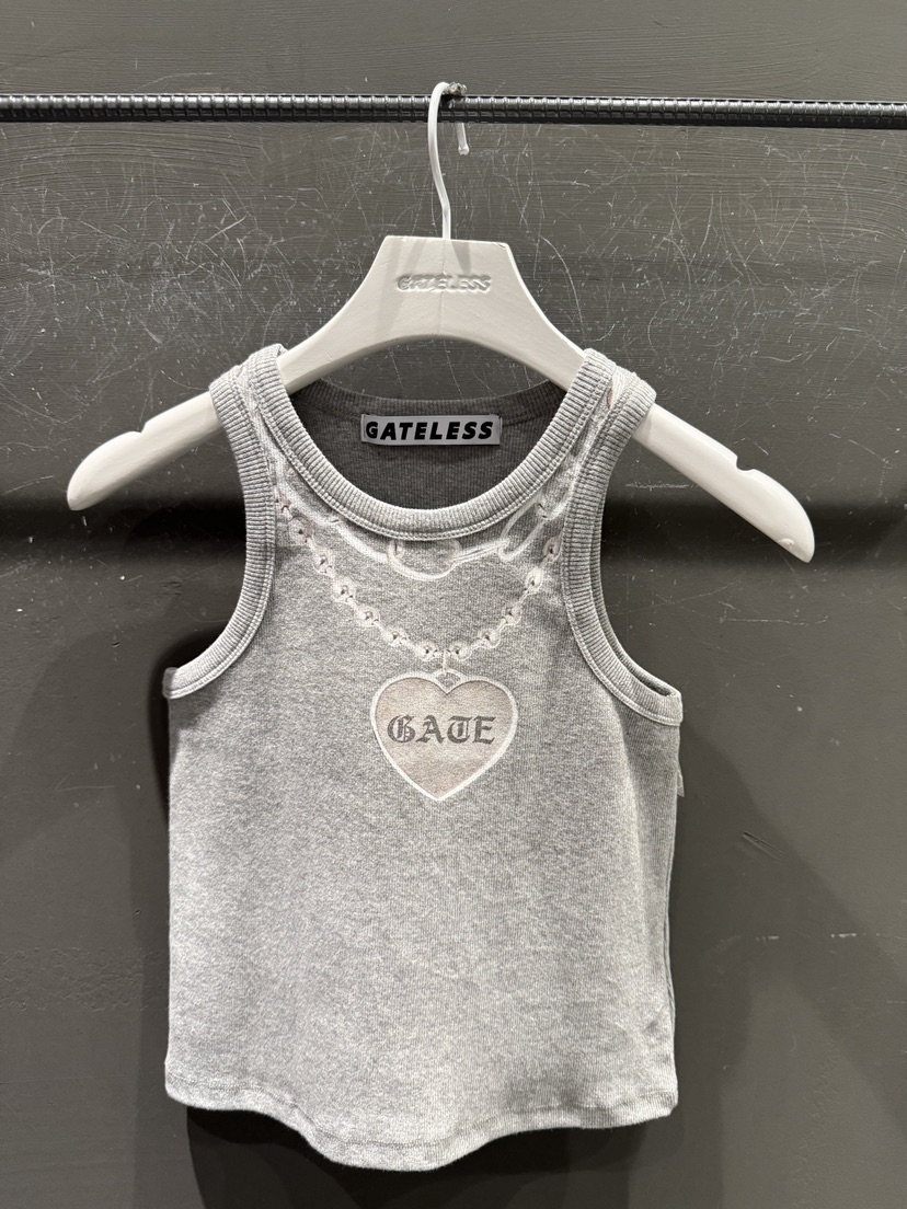 GATELESS韓國㊣直郵東大門代購女裝新品休閑時尚熱賣吊帶背心GATELESS吊帶/背心圖色2