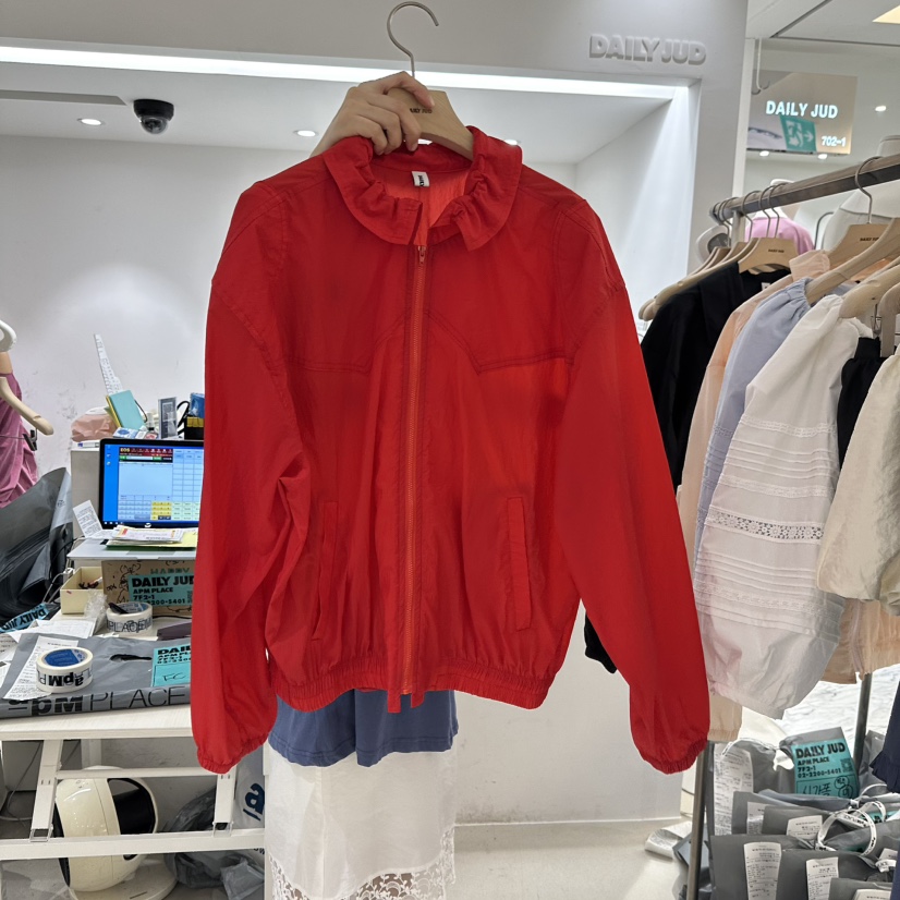 DAILYJUD韓國㊣直郵東大門代購女裝新款休閑熱賣人氣時尚夾克DAILY JUD夾克圖色3