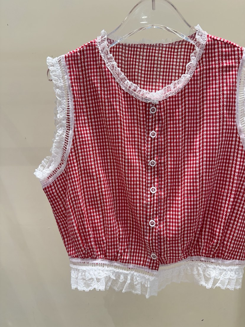 81 MARKET-L韓國㊣直郵東大門代購女裝新品休閑25春夏馬甲81 MARKET-L馬甲