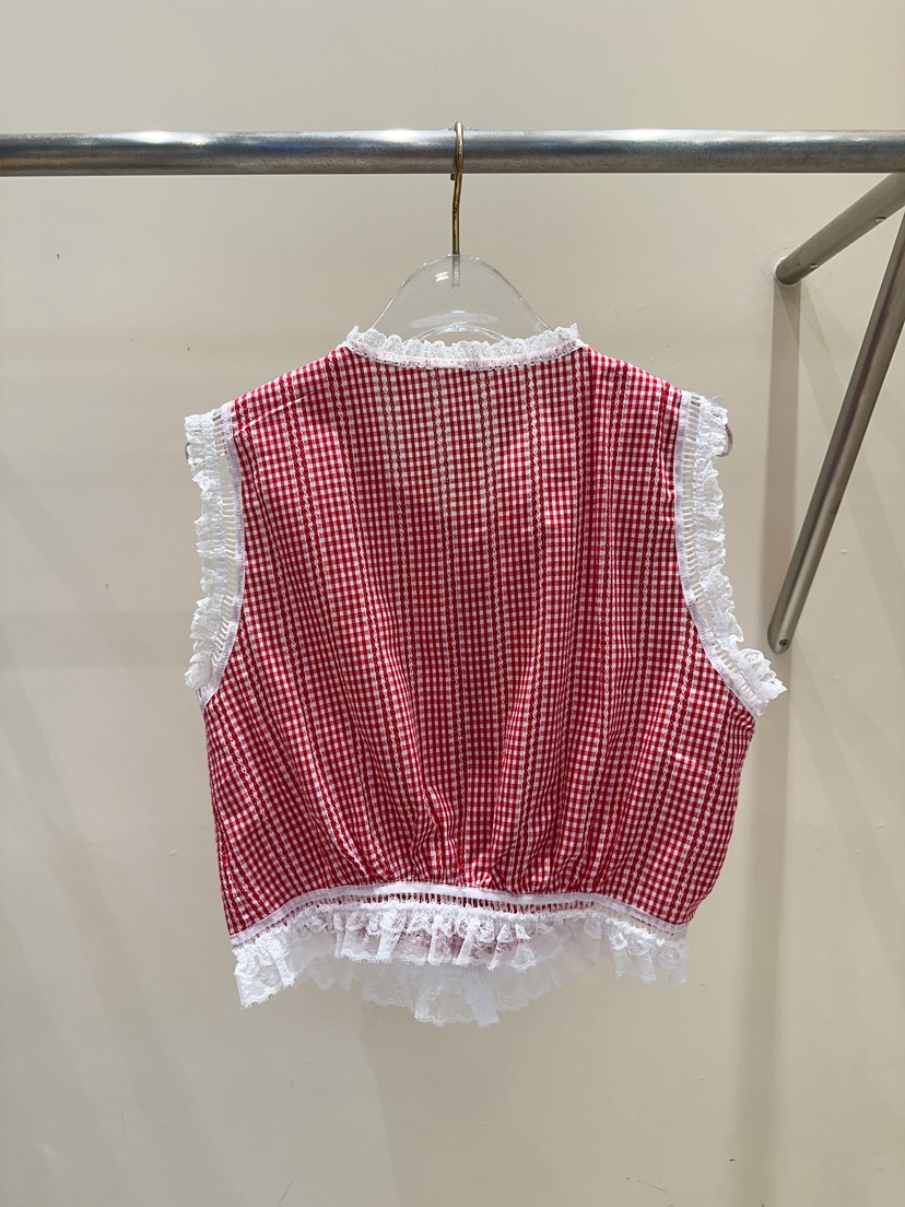 81 MARKET-L韓國㊣直郵東大門代購女裝新品休閑25春夏馬甲81 MARKET-L馬甲