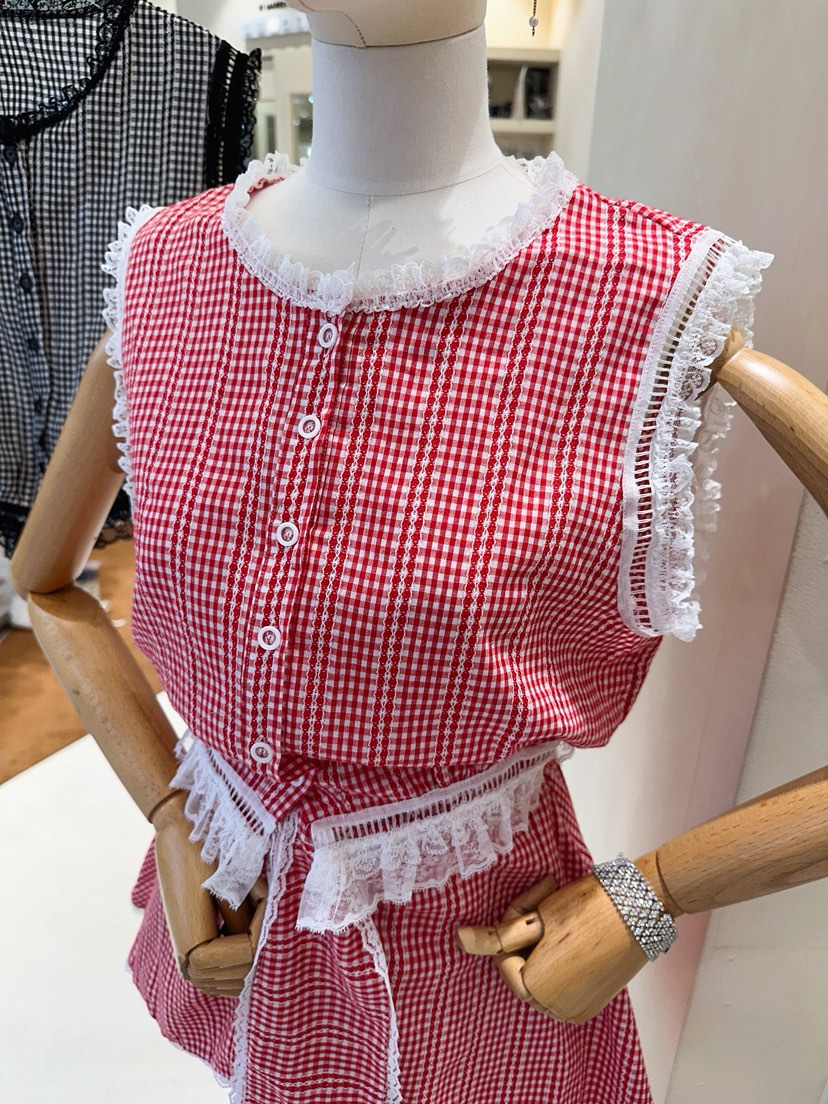 81 MARKET-L韓國㊣直郵東大門代購女裝新品休閑25春夏馬甲81 MARKET-L馬甲