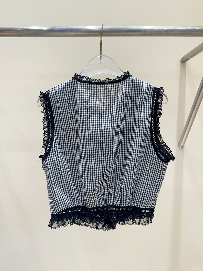 81 MARKET-L韓國㊣直郵東大門代購女裝新品休閑25春夏馬甲81 MARKET-L馬甲