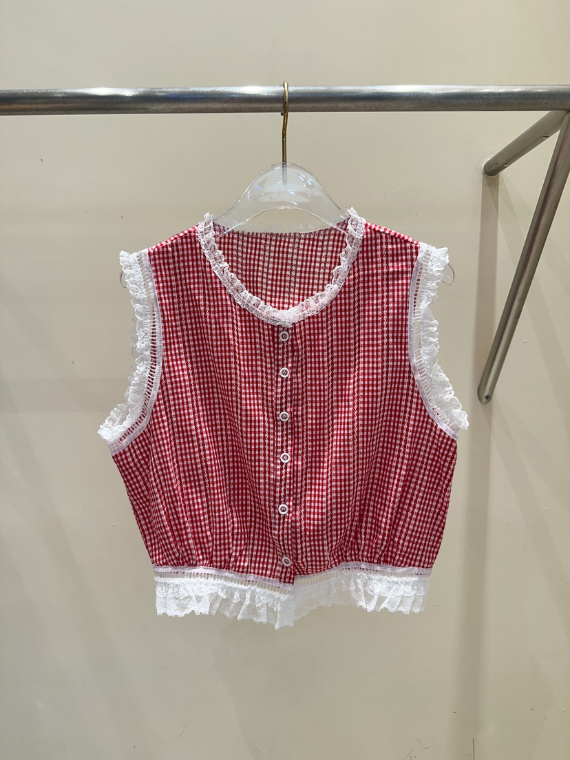 81 MARKET-L韓國㊣直郵東大門代購女裝新品休閑25春夏馬甲81 MARKET-L馬甲