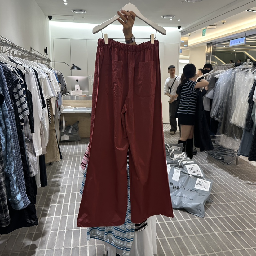 VIVE韓國直郵㊣東大門實拍女裝新品人氣25春夏推薦時尚休閑褲VIVE休閑褲
